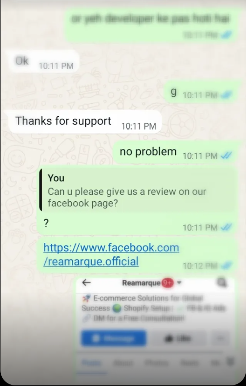 WhatsApp review